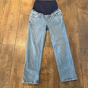 Abercrombie & Fitch Maternity Jeans 90’s Straight Size 27/4